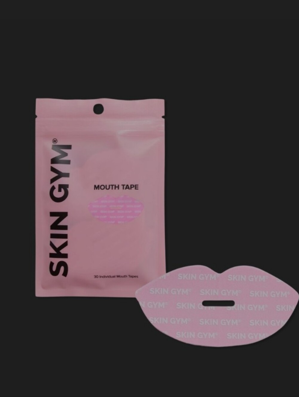 Skin Gym Mouth Tape for sleep Pink 30 count NWT